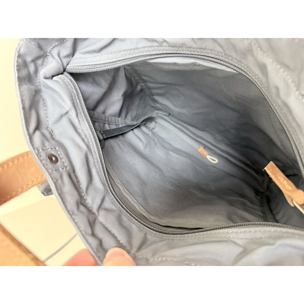 Fjällräven Totepack No. 1 Dusk Blue Gray G-1000 Convertible Tote Backpack - Picture 8 of 13